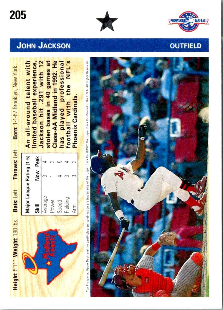 1992 Upper Deck Minors John Jackson