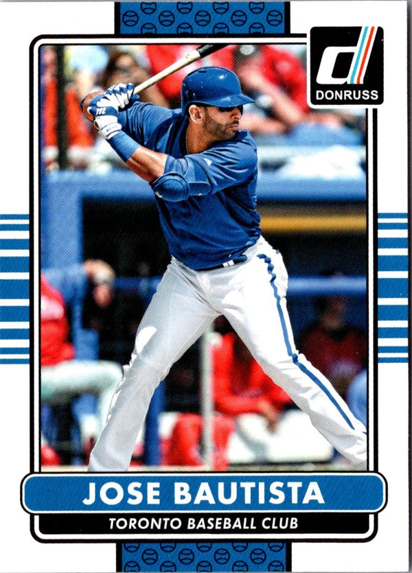 2015 Donruss Jose Bautista #173