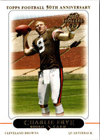 2005 Topps 50th Anniversary Rookies Charlie Frye #417