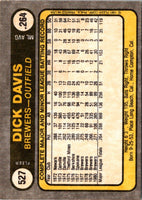 1981 Fleer Dick Davis #527