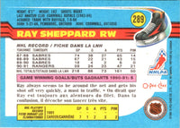 1991 O-Pee-Chee Ray Sheppard #289