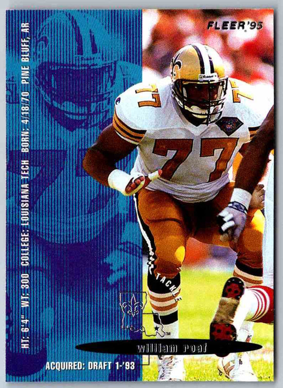 1995 Fleer Willie Roaf #269
