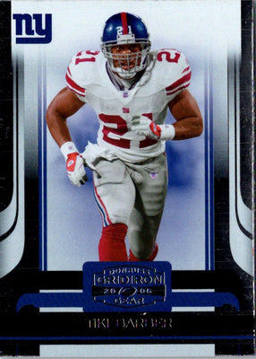 2006 Donruss Gridiron Gear Tiki Barber #70