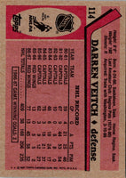 1987 Topps Darren Veitch #114 Rookie