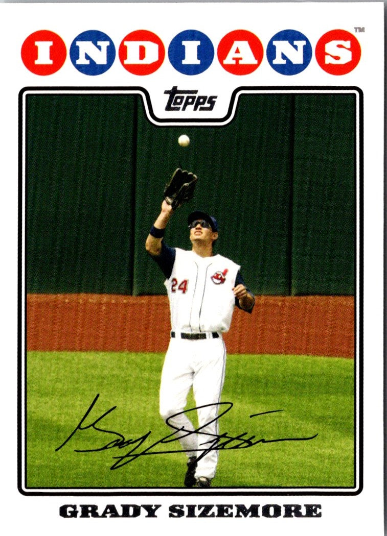 2008 Topps Grady Sizemore