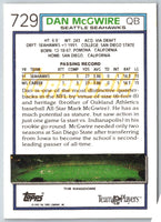 1992 Topps Dan McGwire #729
