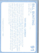 1989 Collegiate Collection North Carolina's Finest Bill Bunting