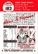 1991 Topps Archives 1953 Bobby Hofman