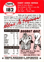 1991 Topps Archives 1953 Bobby Hofman #182