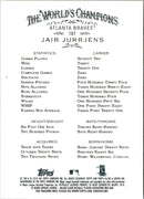 2010 Topps Allen & Ginter Jair Jurrjens