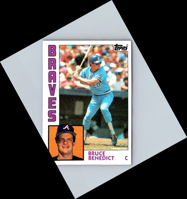 1984 Topps Bruce Benedict #255