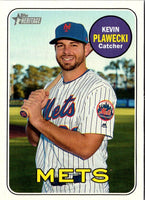 2018 Topps Heritage Kevin Plawecki #591