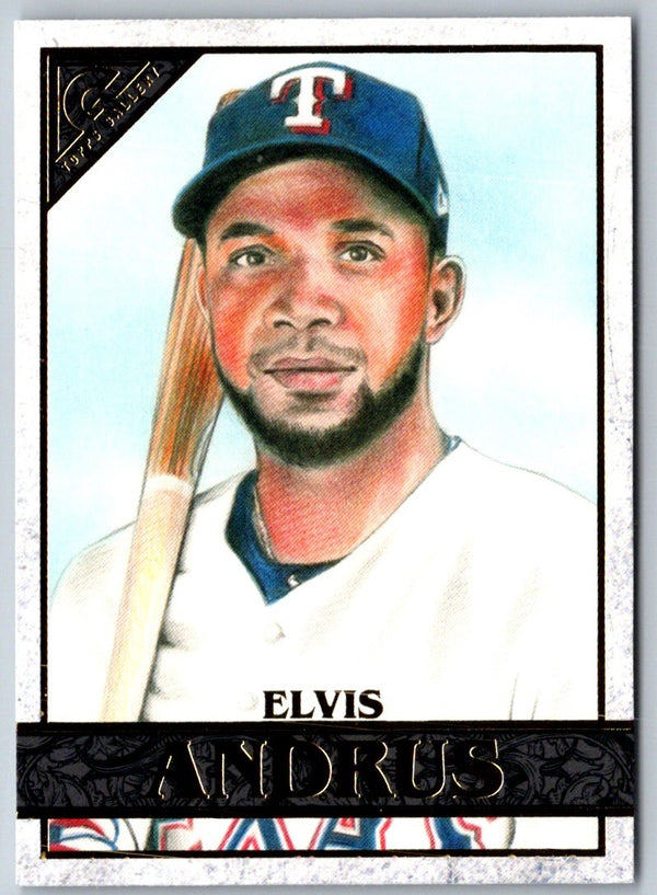 2020 Topps Gallery Elvis Andrus #95