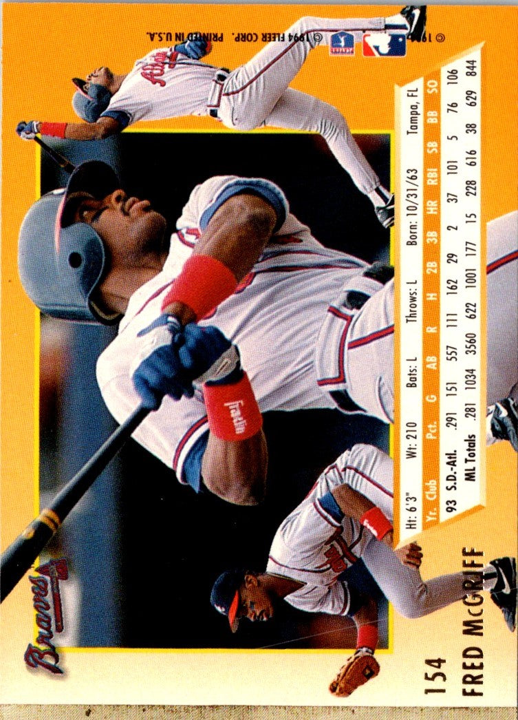 1994 Ultra Fred McGriff