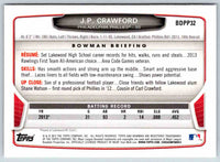2013 Bowman J.P. Crawford #BDPP32