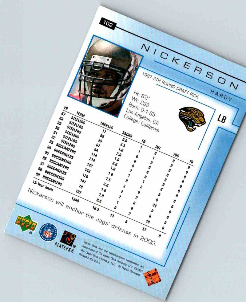 2000 Upper Deck Hardy Nickerson