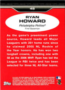 2011 Topps Chrome Ryan Howard