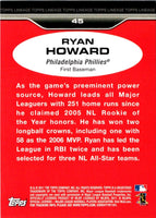 2011 Topps Chrome Ryan Howard #45