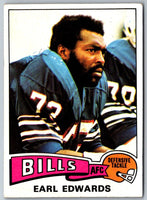 1975 Topps Earl Edwards #86 Rookie