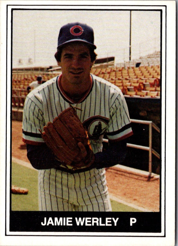 1982 TCMA Columbus Clippers Jamie Werly #10