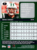 2001 Stadium Club Wayne Chrebet