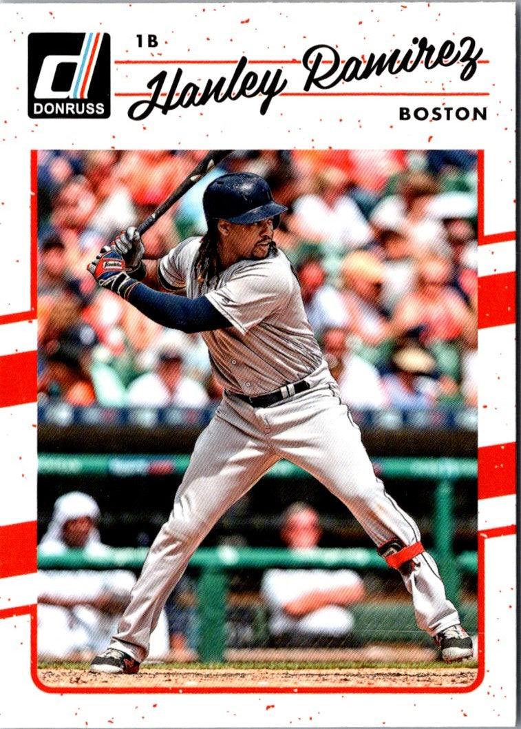 2017 Donruss Hanley Ramirez