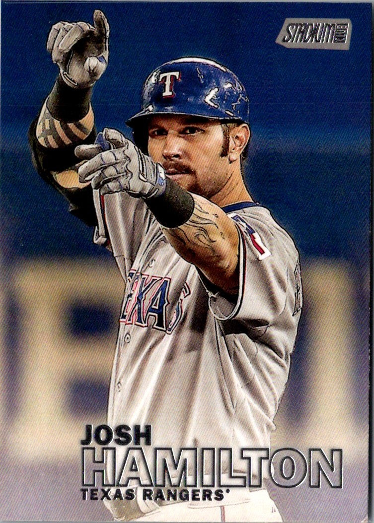 2016 Stadium Club Josh Hamilton