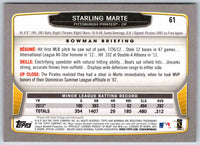 2013 Bowman Starling Marte #61