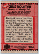 1990 Topps Chris Doleman