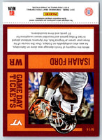 2017 Panini Absolute Rookie Reflex Signatures Blue Isaiah Ford #19