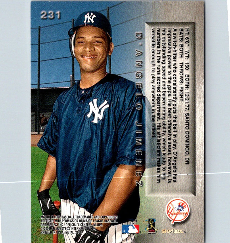 2000 Metal D'Angelo Jimenez