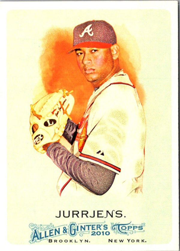 2010 Topps Allen & Ginter Jair Jurrjens #187