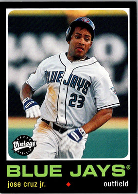 2002 Upper Deck Vintage Jose Cruz Jr. #22