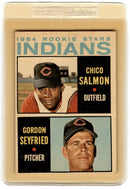1964 Topps 1964 Indians Rookie Stars - Chico Salmon/Gordon Seyfried