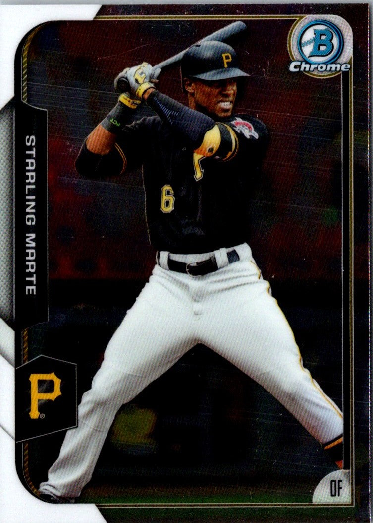 2015 Bowman Chrome Starling Marte