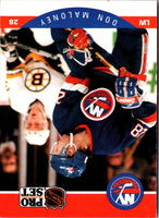 1990 Pro Set Don Maloney #187