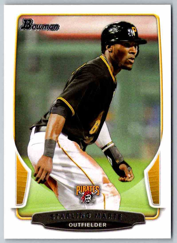 2013 Bowman Starling Marte #61