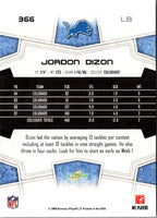 2008 Score Super Bowl XLIII Jordon Dizon #366