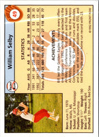 1992 Front Row Draft Picks Bill Selby #49