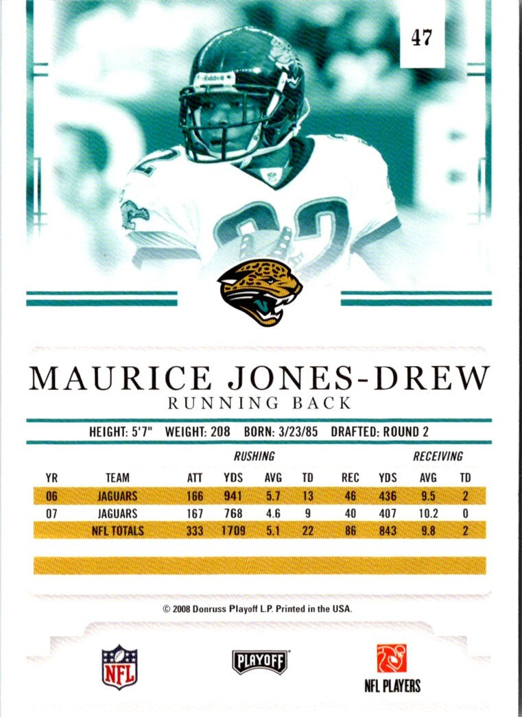 2008 Playoff Prestige Maurice Jones-Drew