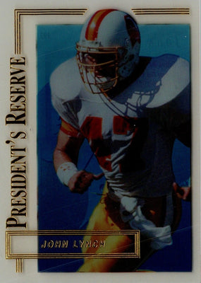 1996 Collector's Edge President's Reserve John Lynch #392