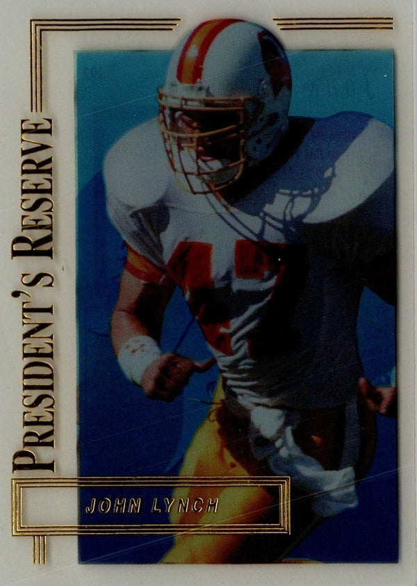 1996 Collector's Edge President's Reserve John Lynch #392