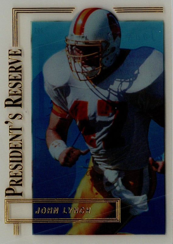 1996 Collector's Edge President's Reserve John Lynch #392