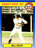 1992 Front Row Draft Picks Bill Selby #49
