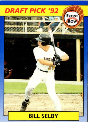 1992 Front Row Draft Picks Bill Selby #49