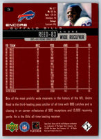 1999 Upper Deck Encore Andre Reed #24
