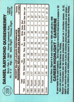 1986 Leaf Dan Quisenberry #208