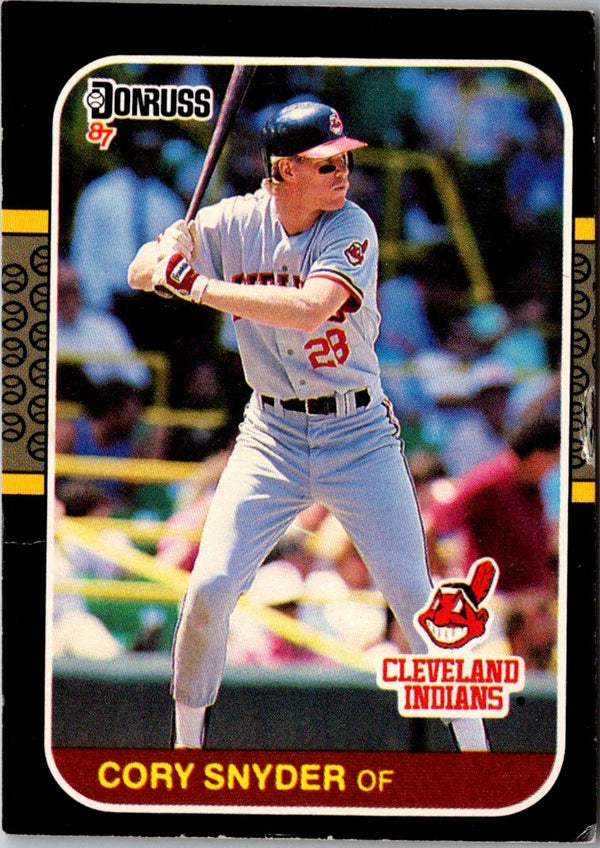 1987 Donruss Cory Snyder #526