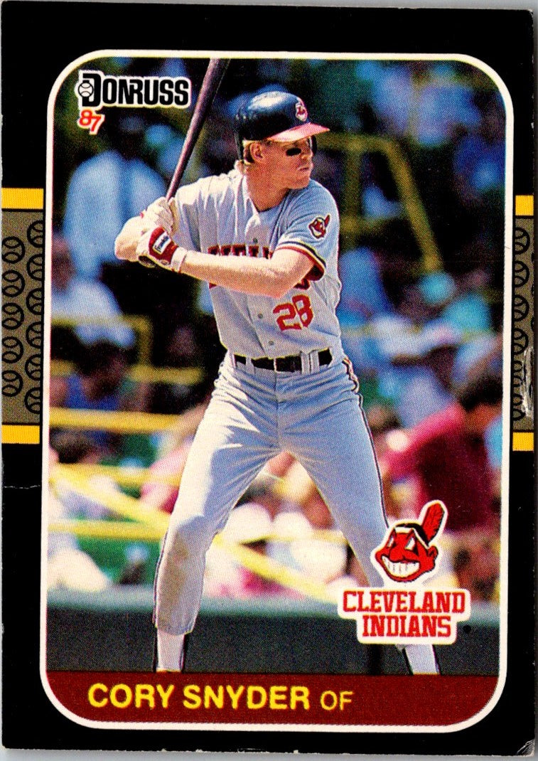 1987 Donruss Cory Snyder