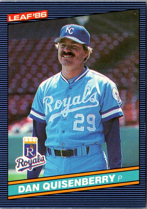 1986 Leaf Dan Quisenberry #208